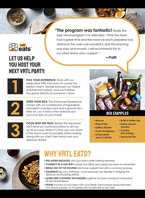 About us, VRTL Eats